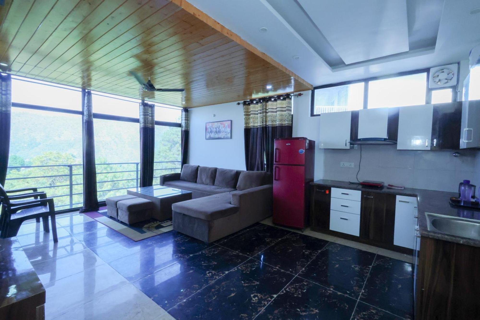 Cozy Heavenn 2Bhk I Kasauli I Mountain View 93O68I282O Apartment Екстериор снимка